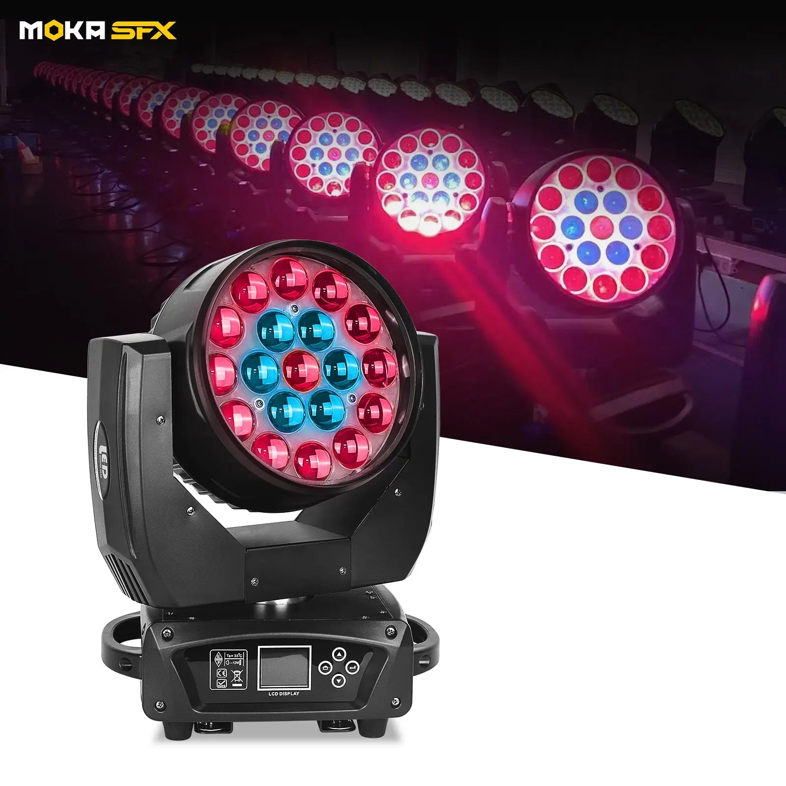 MOKA SFX EPR 150W LED Moving Head Light for Nightclub Party