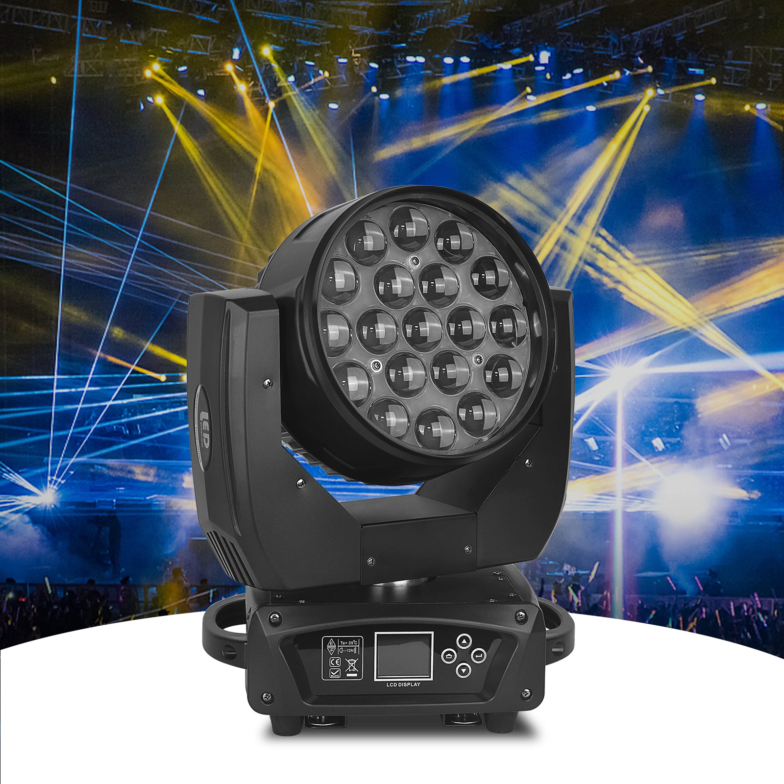 Atomic Pro 1915 Zoom PAR LED 4in1 RGBW