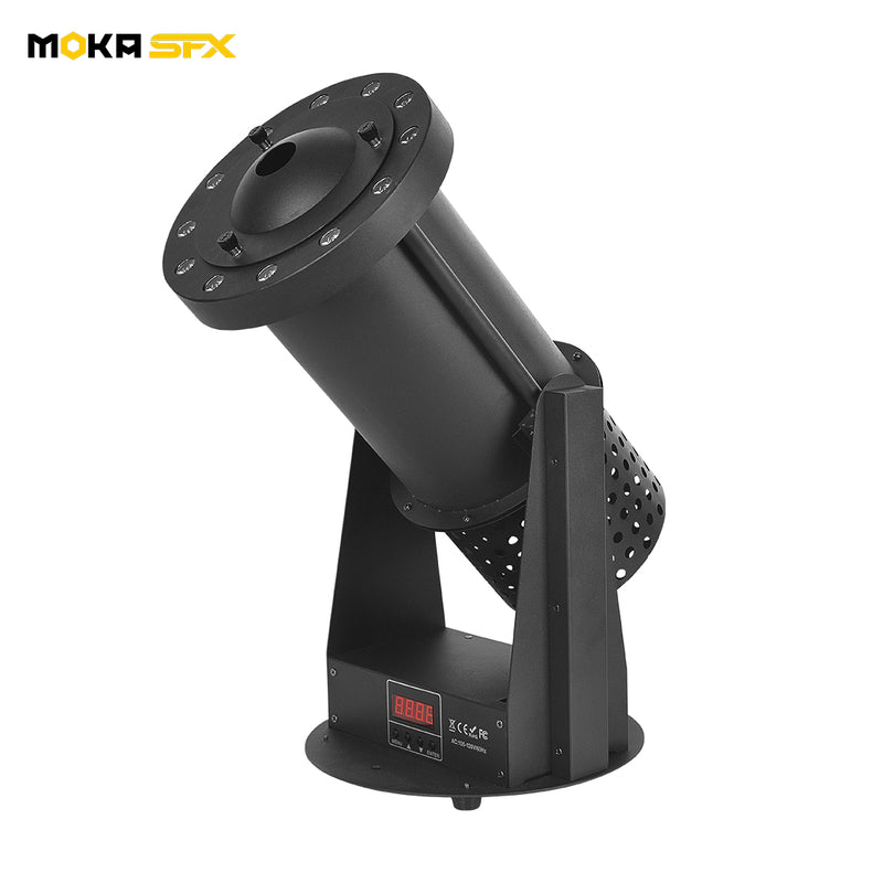 MOKA SFX MK-CN06A 12x3W RGB 3IN1 LED DMX/Remote Control Stage Confetti Blower Machine