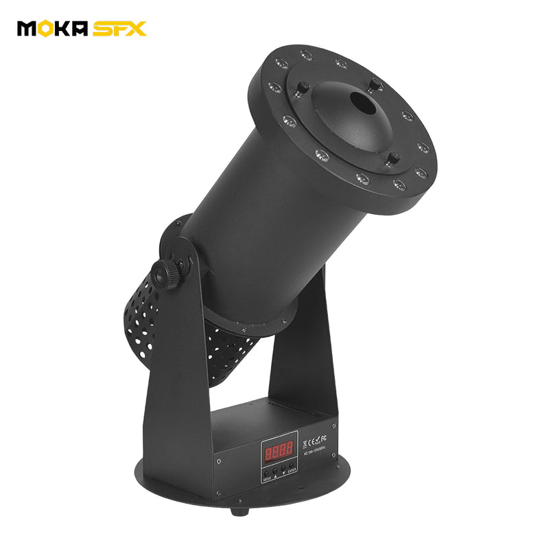 MOKA SFX MK-CN06A 12x3W RGB 3IN1 LED DMX/Remote Control Stage Confetti Blower Machine