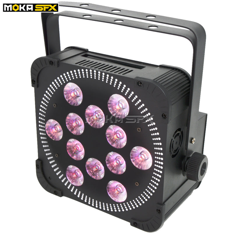 MOKA SFX  P-04 12*18W Wifi Battery Par Light 6 In 1