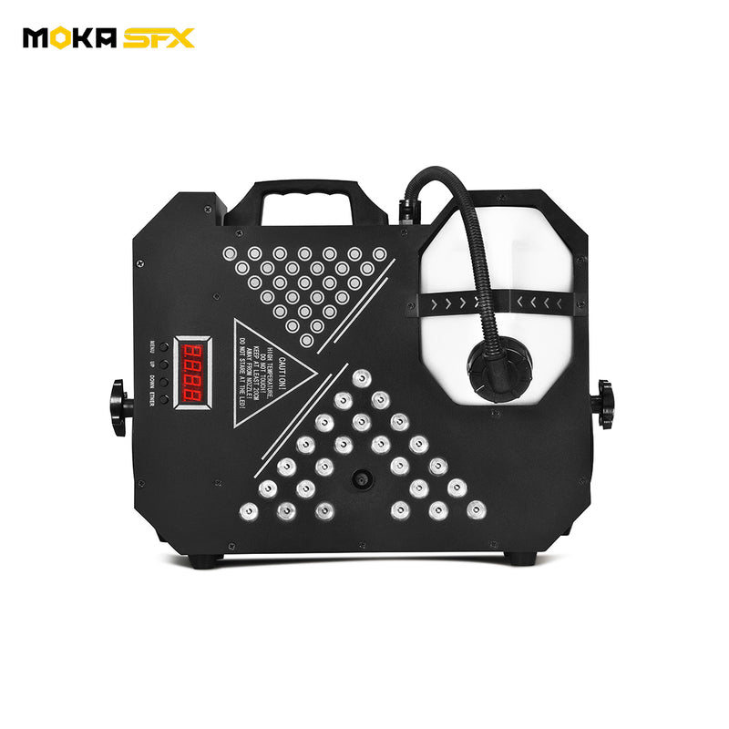 MOKA SFX MK-F01 1500w Powerful Smoke Machine 24*3W  Rgb Led Fogger Machine