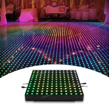 MOKA SFX MK-LD04C 144 (12*12) Azulejos de piso de baile LED interactivos de inducción digital de píxeles