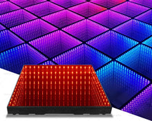 MOKA SFX MK-LD03 Mirror Infinity Abyss Magnetic 3D LED Dance Floor with Flight Case