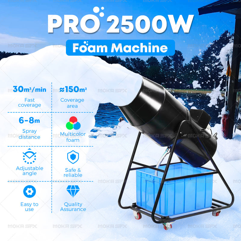 MOKA SFX MK-H03 2500W Foam Machine