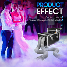 MOKA SFX MK-F18A 3000W Dual Outputs Low Lying Fog Machine Water Base MOKA SFX