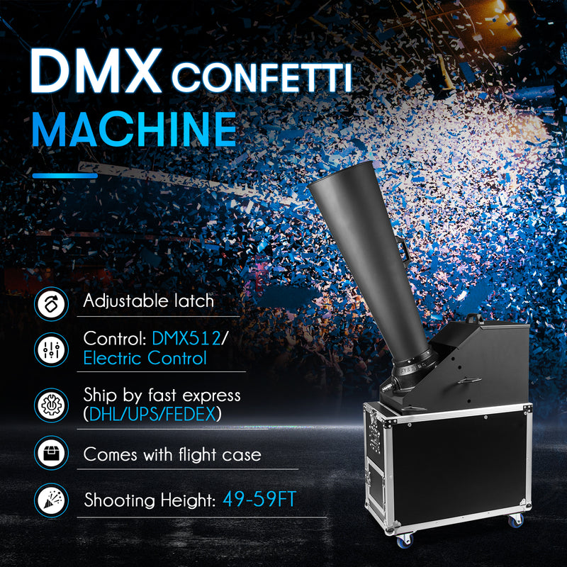 MOKA SFX MK-CN05 Manual Control Professional CO2 Confetti Machine