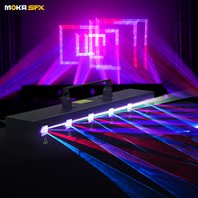 MOKA SFX MK-LS09 6 Eyes Full Color Animation Laser Lights