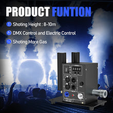 MOKA SFX MK-C10A Double Nozzle DMX512 Control Digital CO2 Jet Machine