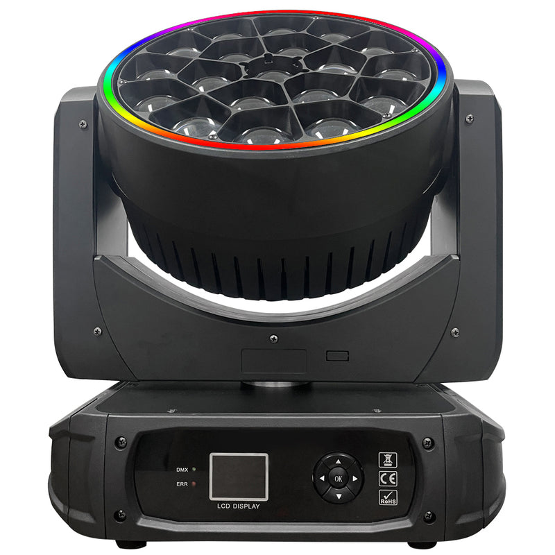 MOKA SFX P-19 19x40W Bee Eyes Moving Head Light (Zoom)