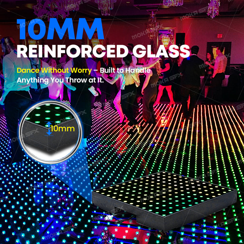 MOKA SFX MK-LD04C 144 (12*12) Pixel Digital Interactive Wired LED Dance Floor