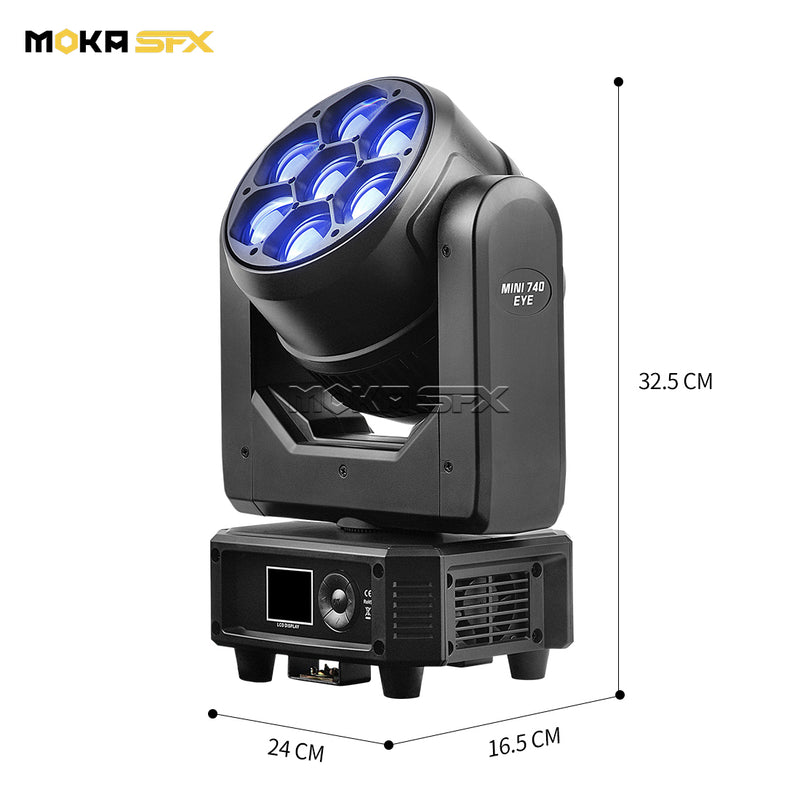 MOKA SFX EPL MINI740  Moving Head Wash Light Zoom Light