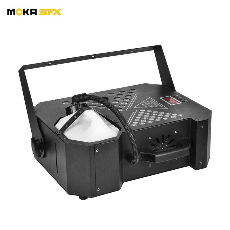 MOKA SFX MK-F01 1500w Powerful Smoke Machine 24*3W  Rgb Led Fogger Machine