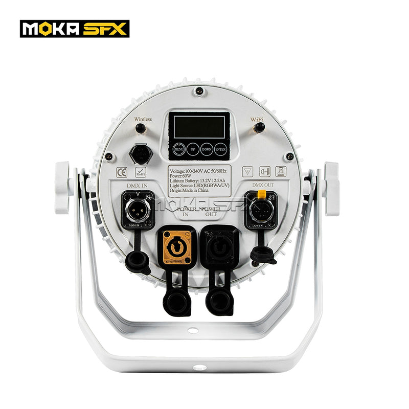 MOKA SFX P-11 12*18W 6 IN 1 DMX  Battery Waterproof Par Light