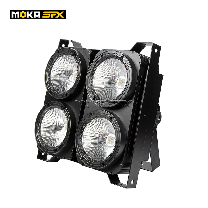 MOKA SFX P-15/P-19 Combinable 4-eye 4*100w 2IN 1/3IN1 RGB LED COB Audience Light