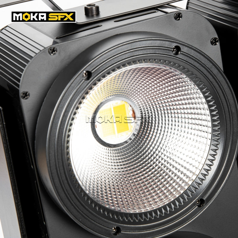 MOKA SFX P-15/P-19 Combinable 4-eye 4*100w 2IN 1/3IN1 RGB LED COB Audience Light