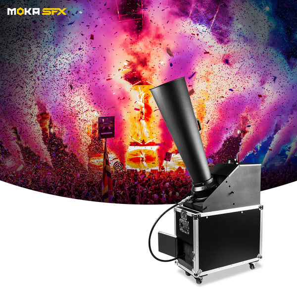 MOKA SFX MK-CN05A CO2 Confetti Blaster DMX Control Powerful Confetti Machine