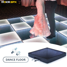 MOKA SFX MK-LD03C Dance Floor Stage Light with Flight Case Wired Infinite Abyss 3D LED Dance Floor with Flight Case