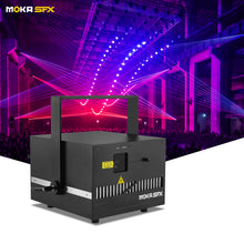 MOKA SFX MK-LS6000 6W RGB 3 en 1 luz láser