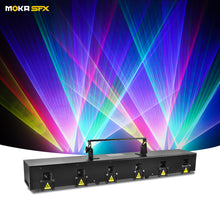 MOKA SFX MK-LS09 6 Eyes Full Color Animation Laser Lights