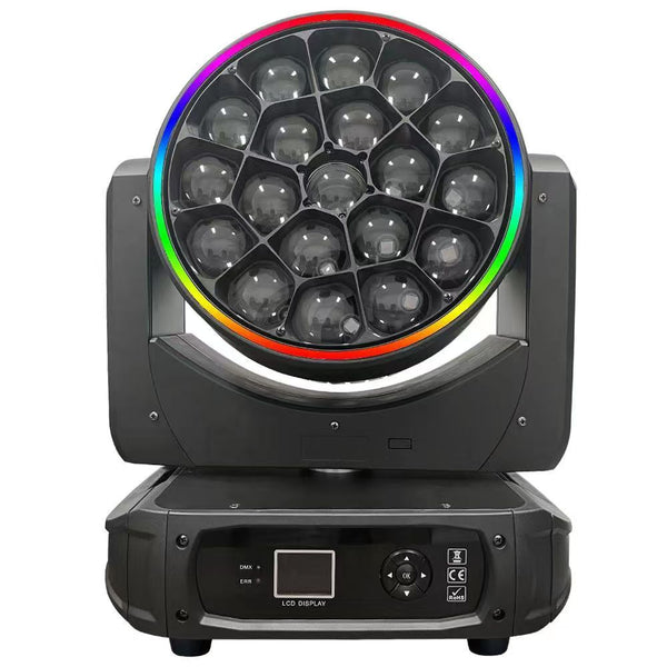 MOKA SFX P-19 19x40W Bee Eyes Moving Head Light (Zoom)