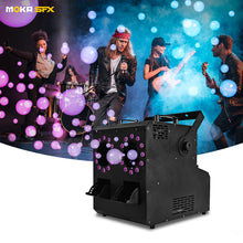 MOKA SXF MK-B13A LED Waterproof Double Head Bubble Fog Machine Plastic Body