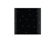 MOKA SFX MK-LD05A 50 * 50 CM Vidrio templado Starlit LED Pista de baile (Negro)