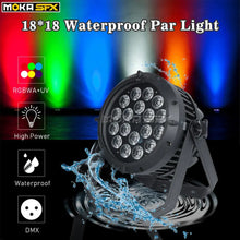 MOKA SFX P-13 18*18w 6 In 1 RGBWA+UV Waterproof Par Light MOKA SFX